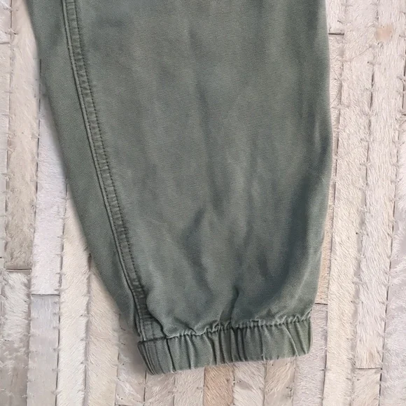 Aerie Women's Size S Double Pocket Utility Olive Green Khaki Jogger Pants - Picture 8 of 9